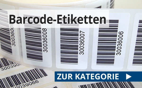 Barcode-Etiketten günstig nach Ihren Vorgaben