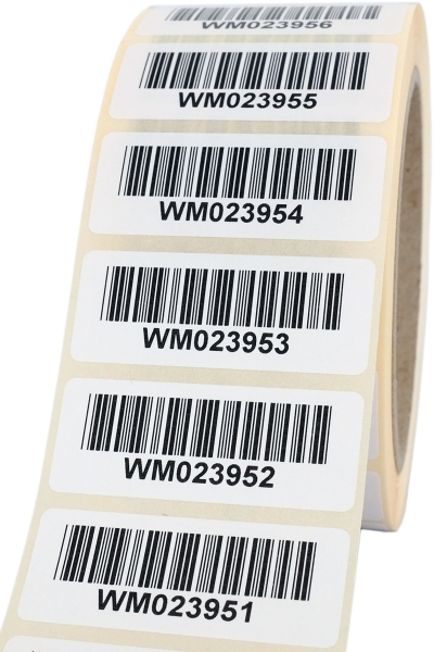 Barcodeetikett 50x20mm Code-39 ohne Prüfziffer