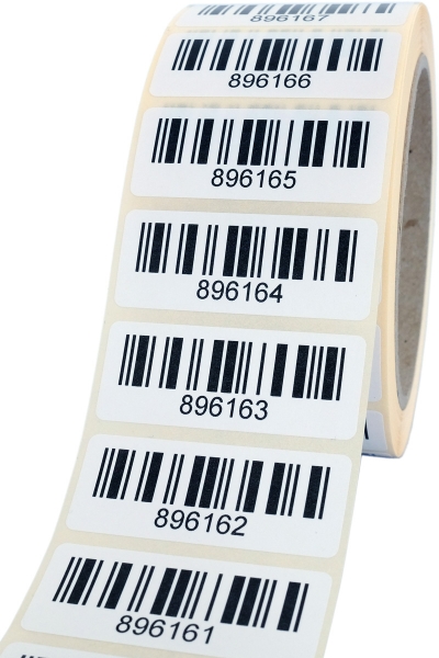 Barcodeetikett 50x20mm Interleaved 2of5